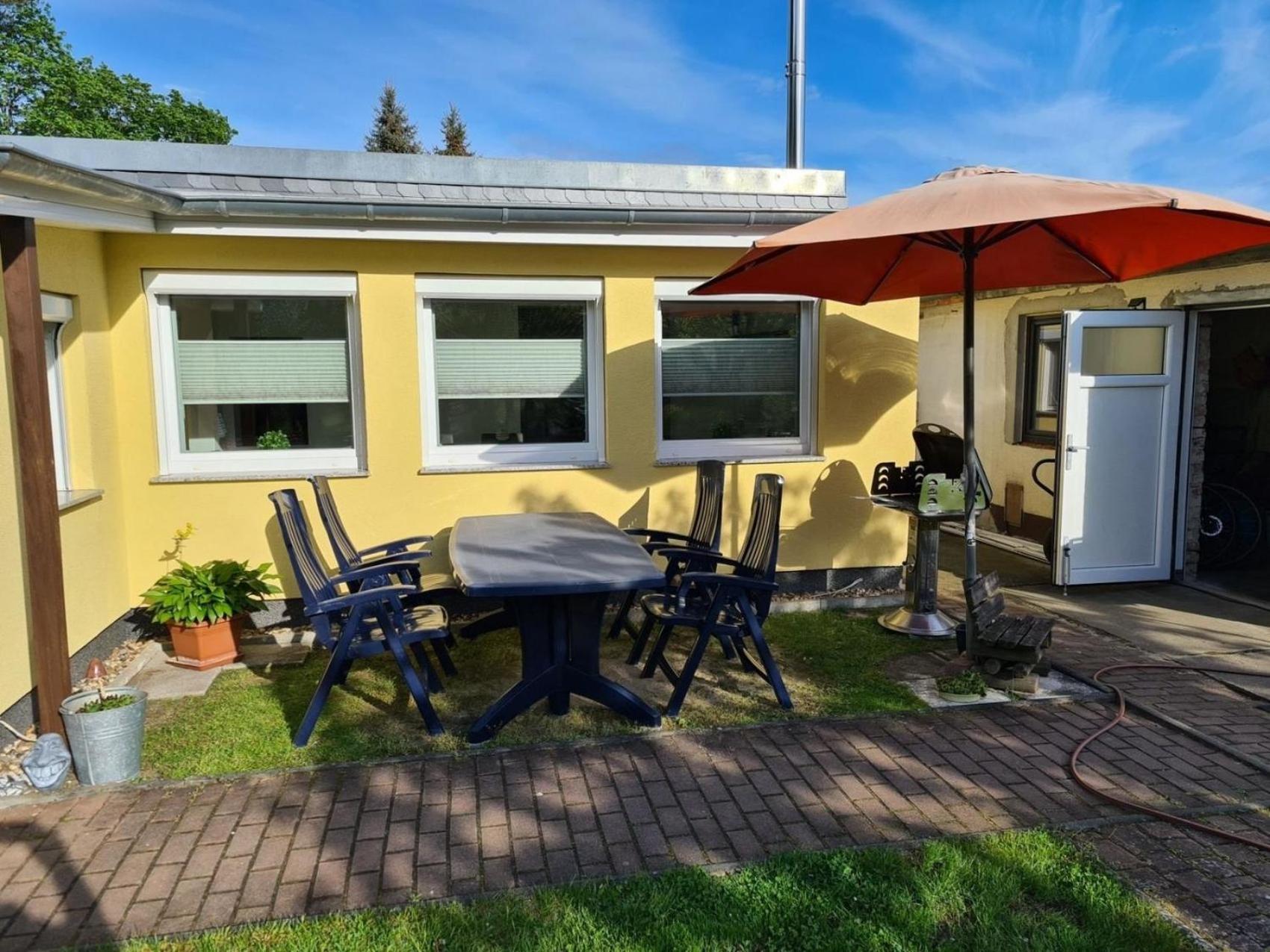 Ferienhaus Muellrose Am Wald Buitenkant foto